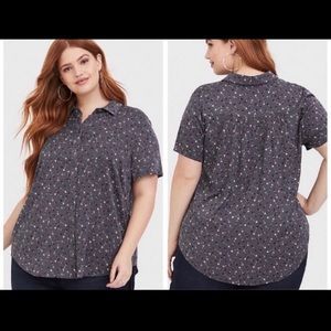 Torrid Colorful Tribal Arrow to My Heart Top